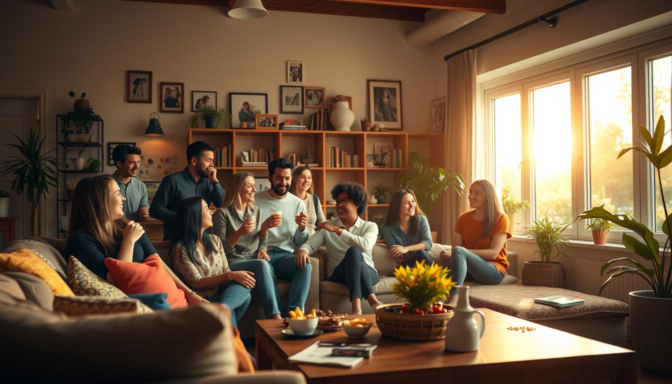 Das eigene Zuhause als sozialer Mittelpunkt