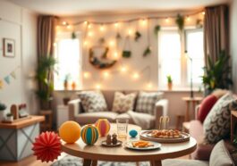 Dekoration für Partys mit wenig Platz: Ideen für kleine Wohnungen