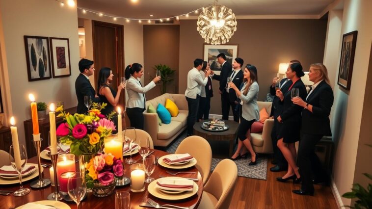 Die perfekte Feier in der Wohnung: Vorbereitung, Ablauf und Stimmung