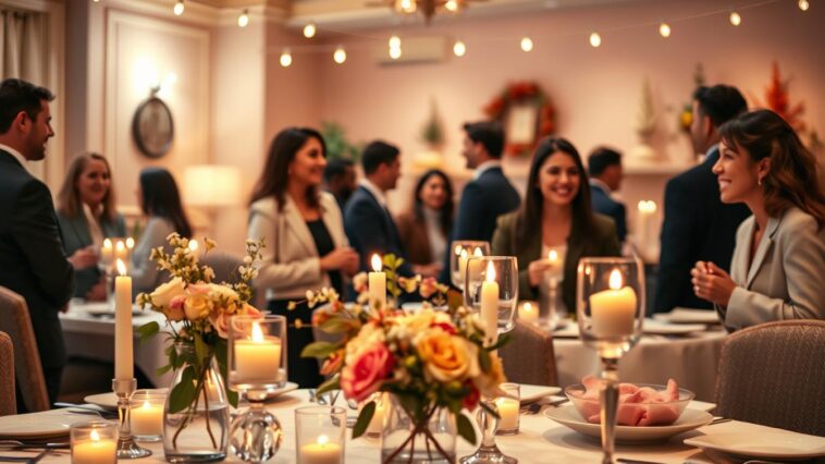 Die richtige Atmosphäre für private Feste: Licht, Farben und Details