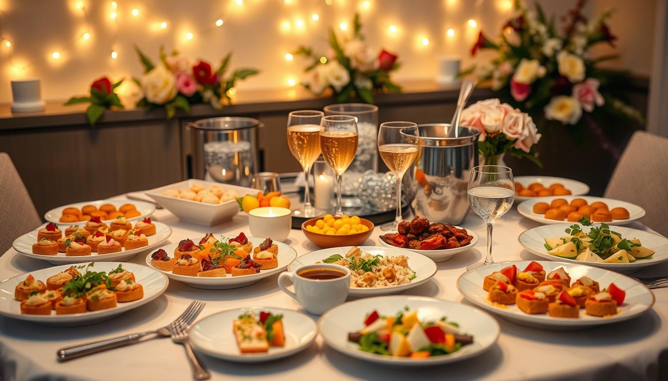 Essen und Trinken für private Feste: worauf Gastgeber achten sollten
