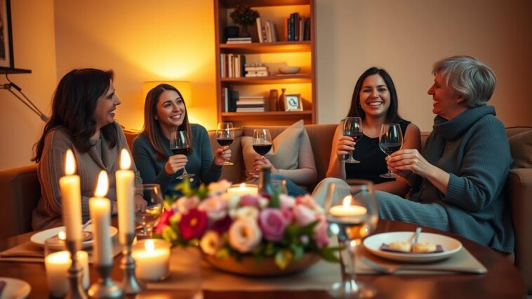 Feiern im kleinen Kreis: Wohnideen für intime Abende