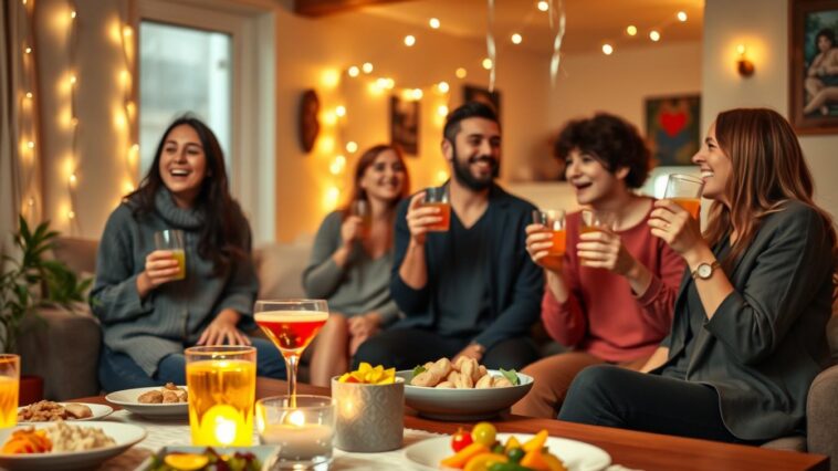 Feiern mit Freunden zuhause: entspannt planen und stressfrei umsetzen