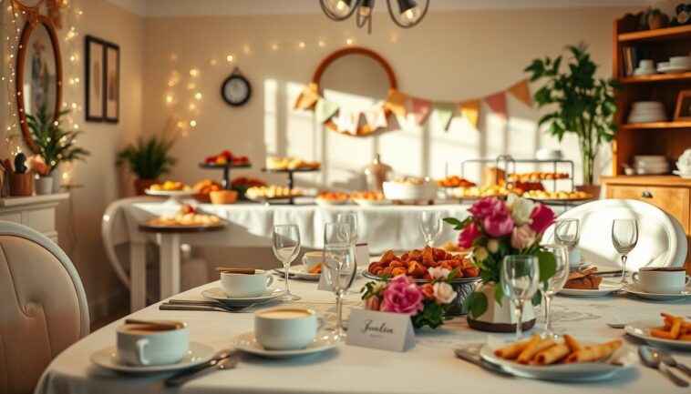 Feiern ohne Stress: durchdachte Vorbereitung für zuhause