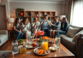 Genussvolle Feiern im Wohnzimmer: so bleibt alles unkompliziert