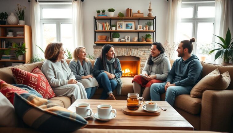 Geselligkeit zuhause: neue Wege des Zusammenseins