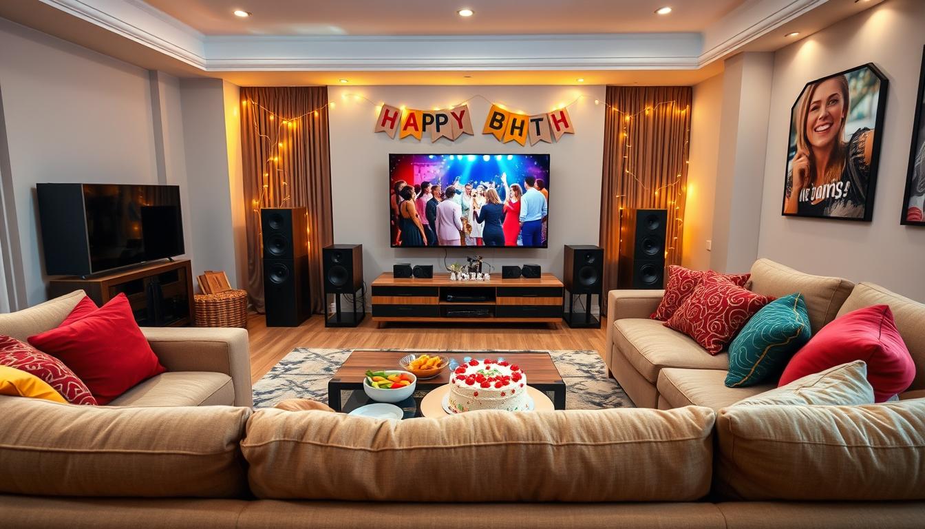Home Entertainment für Feiern zuhause: Unterhaltung passend zum Anlass