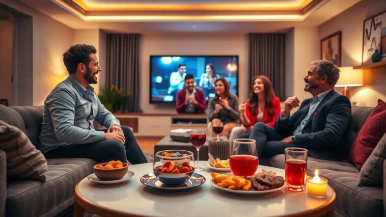 Home Entertainment für erwachsene Feiern zuhause