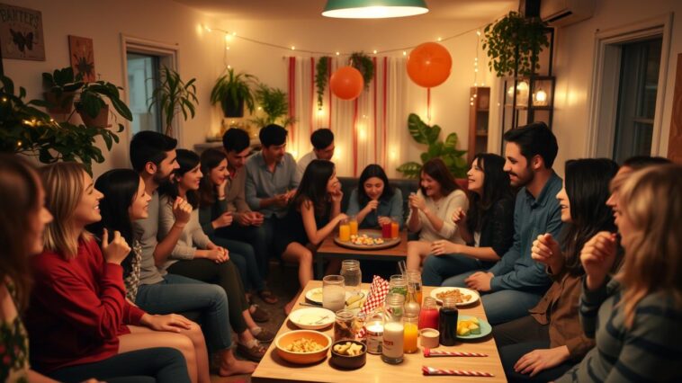 Kleine Wohnung, große Feier: so gelingt das Fest auf wenig Platz