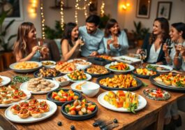 Kulinarische Ideen für Hauspartys: einfach vorbereitet, gut geeignet