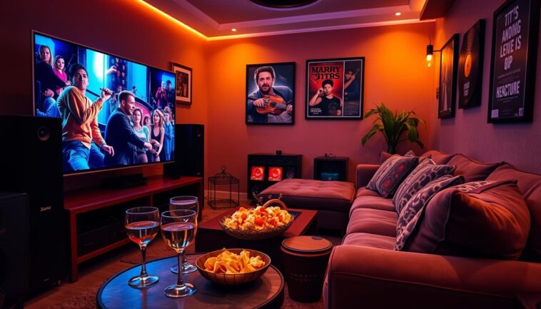 Musik, Filme und Spiele: Home Entertainment für private Feste