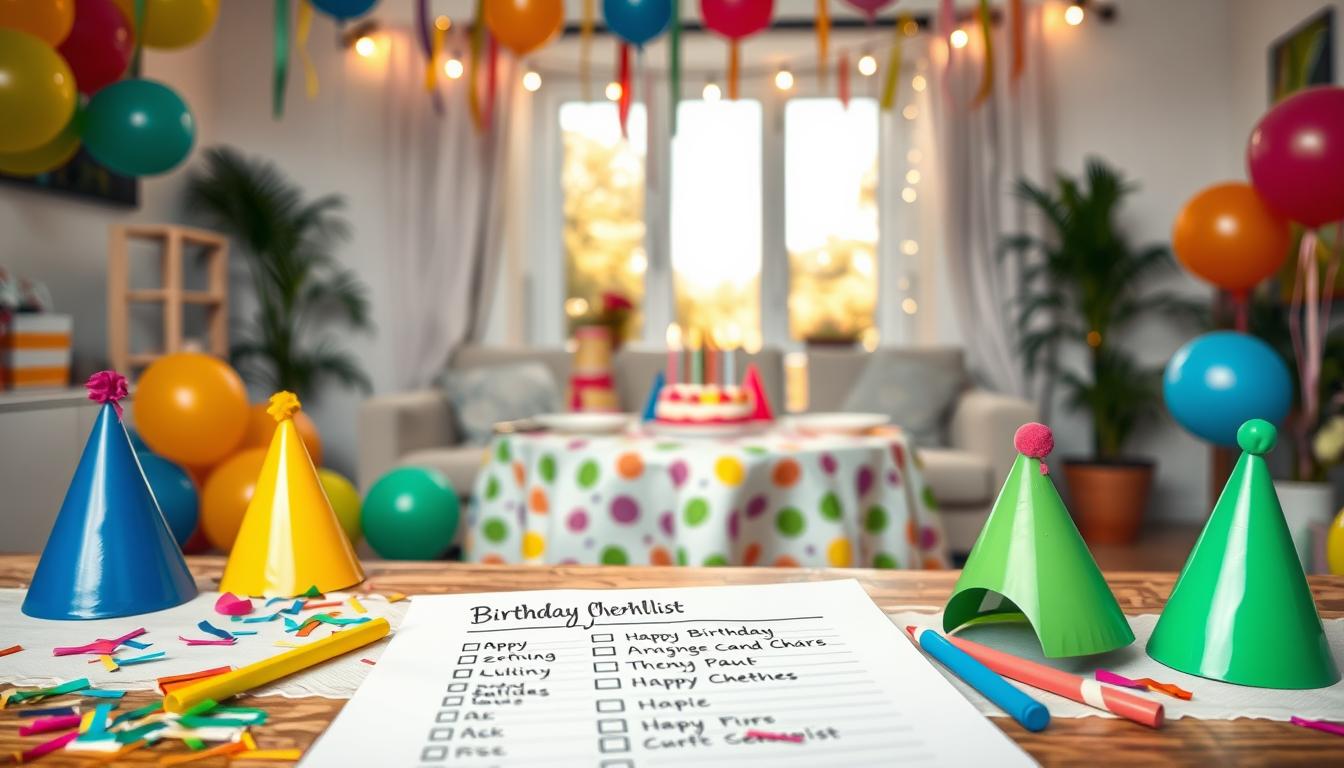 Planung für Geburtstage zuhause: von Einladung bis Ausklang