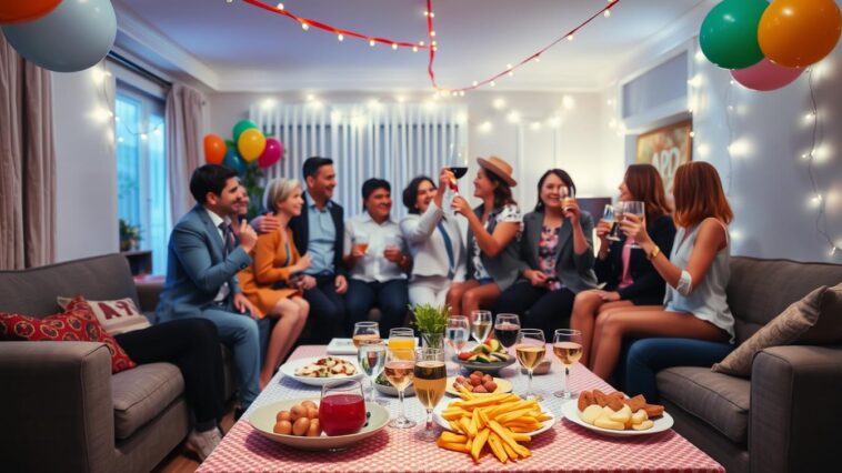 Planung von Feiern ohne Location: das eigene Zuhause richtig nutzen