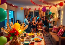 Private Feiern planen: so wird das Wohnzimmer zur Partyzone