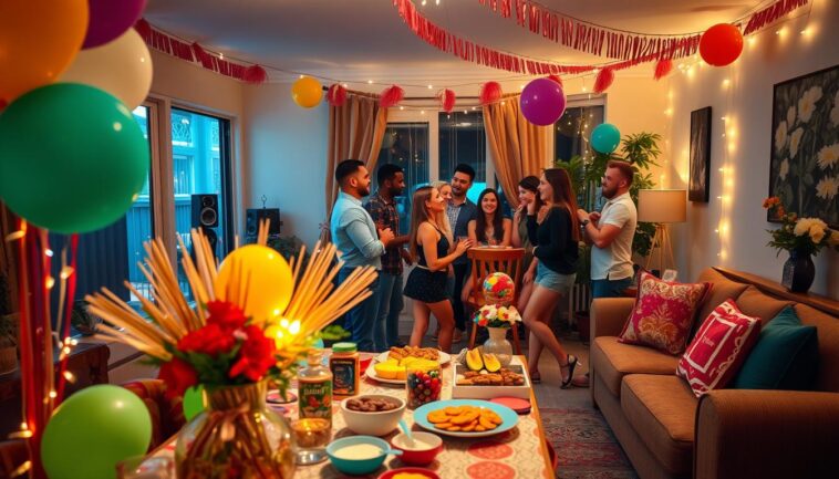 Private Feiern planen: so wird das Wohnzimmer zur Partyzone