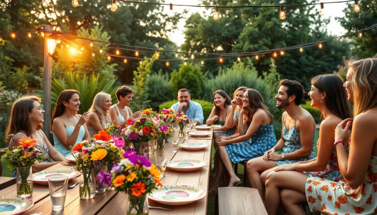 Private Feste im Sommer: lockere Ideen für warme Tage