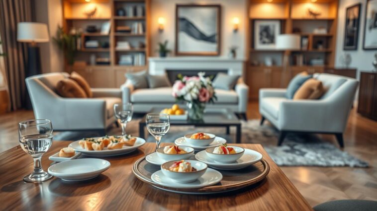 Produkte für Gästeempfang und Bewirtung zuhause