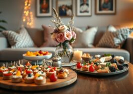 Speisen für Feiern im Wohnraum: praktisch, ansprechend, durchdacht