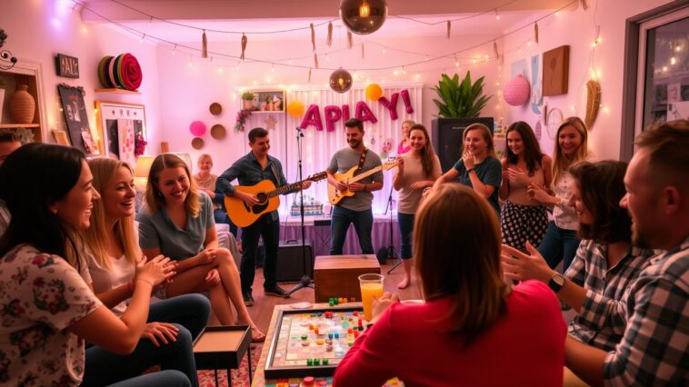 Spiele, Musik und Shows: Abwechslung für Hausfeste