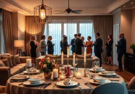 Stilvoll feiern zuhause: Wohnideen für erwachsene Gastgeber