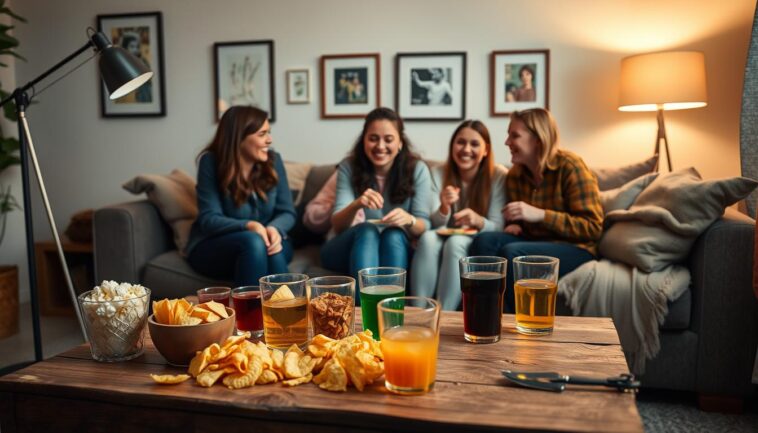 Unterhaltungsideen für lange Nächte mit Freunden