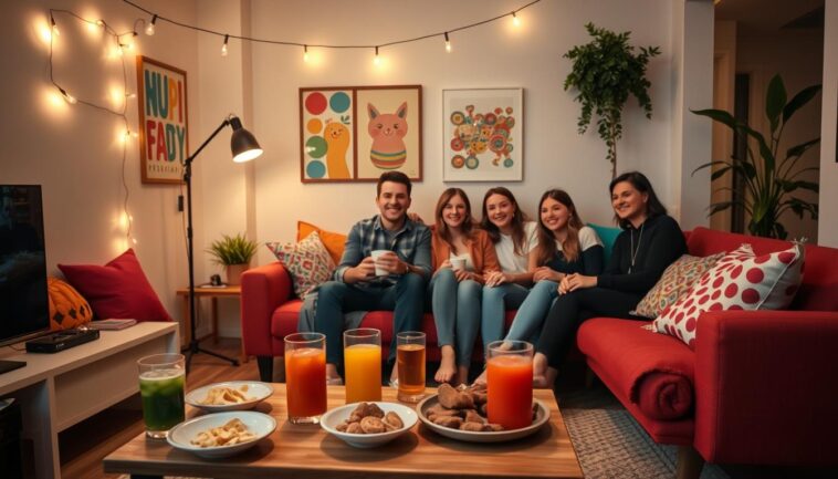 Wohnideen für Partys mit wenig Platz