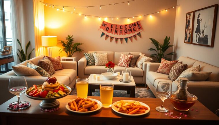Wohnzimmer für eine Party vorbereiten: so wird der Raum zum Event