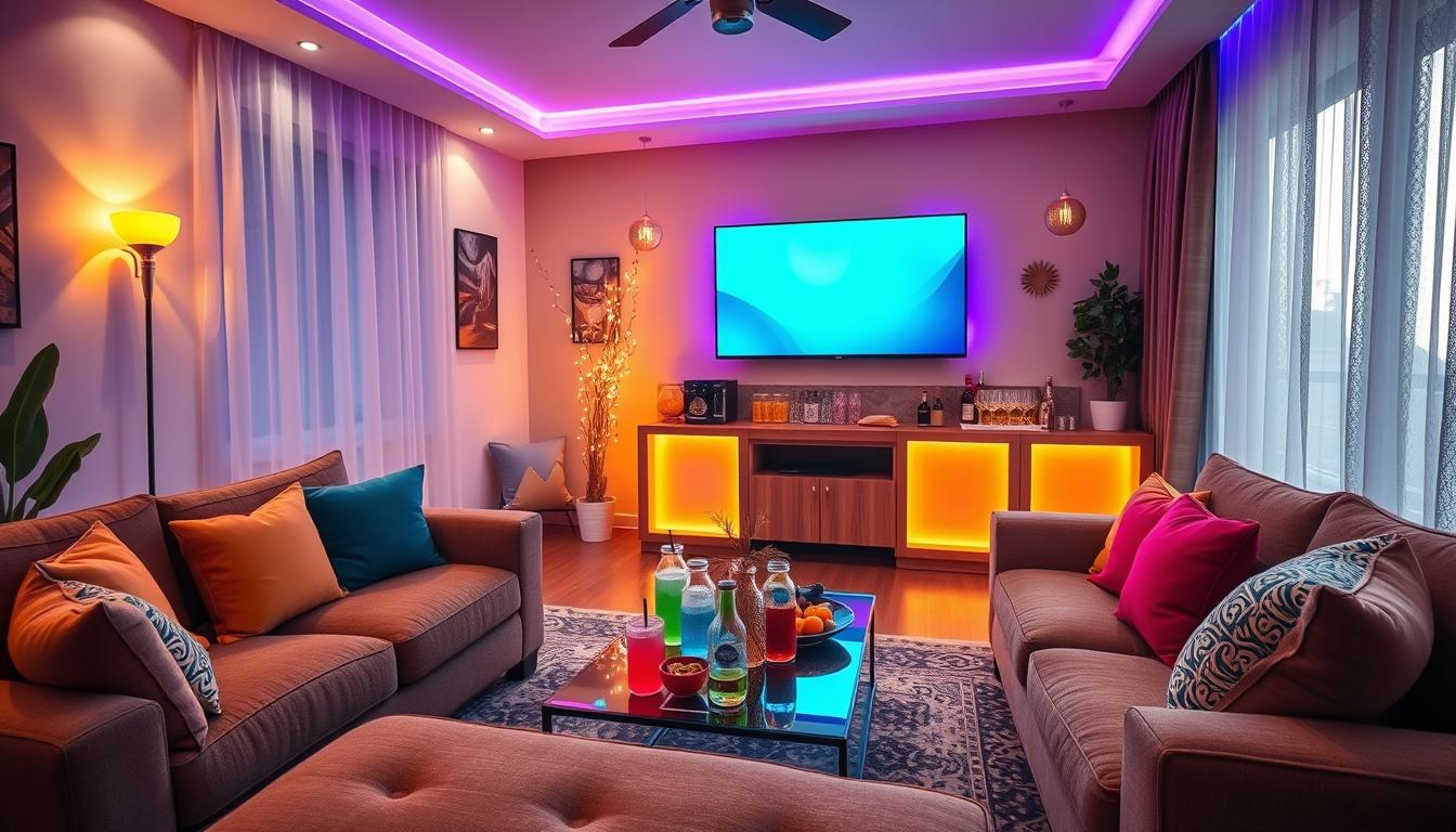 Wohnzimmer zur Entertainment-Zone machen: Ideen für Feiern