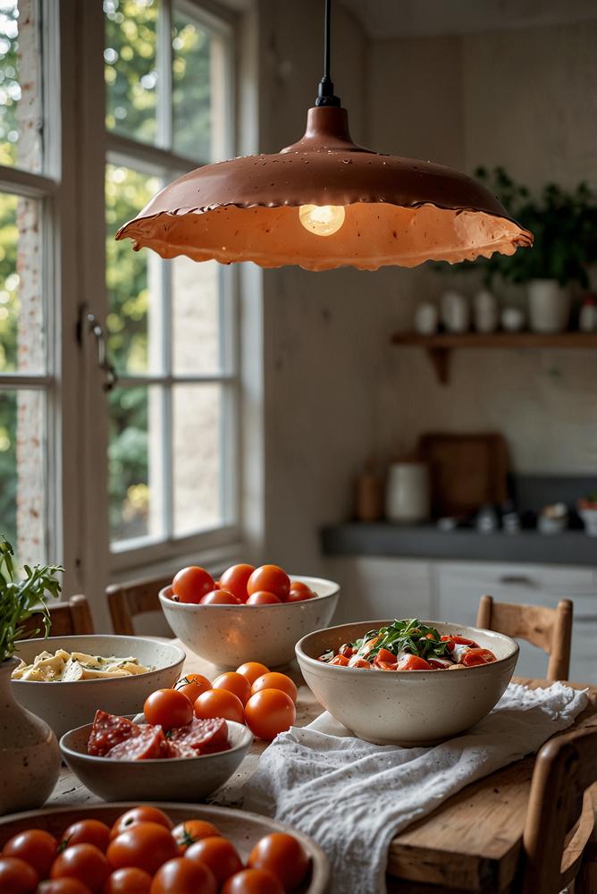 Heller einladender Raum mit DIY Pizza Party