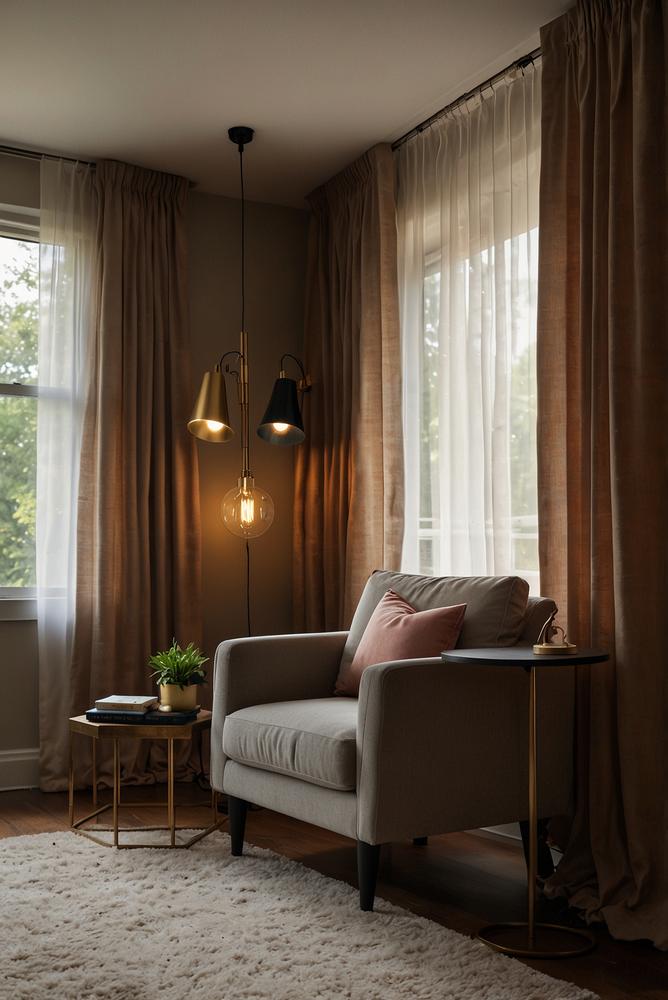 Gemütliche karaoke beleuchtung mit warmem licht