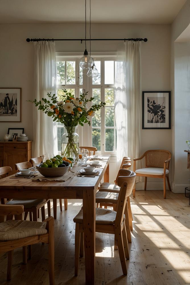 Helles nachhaltiges Dinner mit saisonalen Zutaten und Zero-Waste