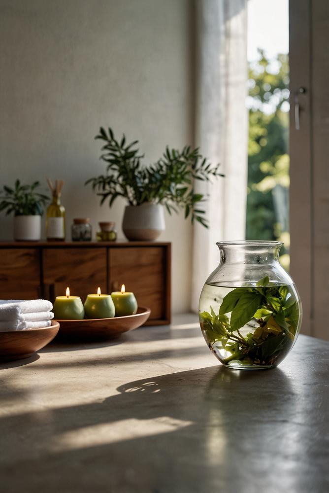 Helle Spa-Geburtstagsfeier mit DIY-Wellnesszonen zuhause