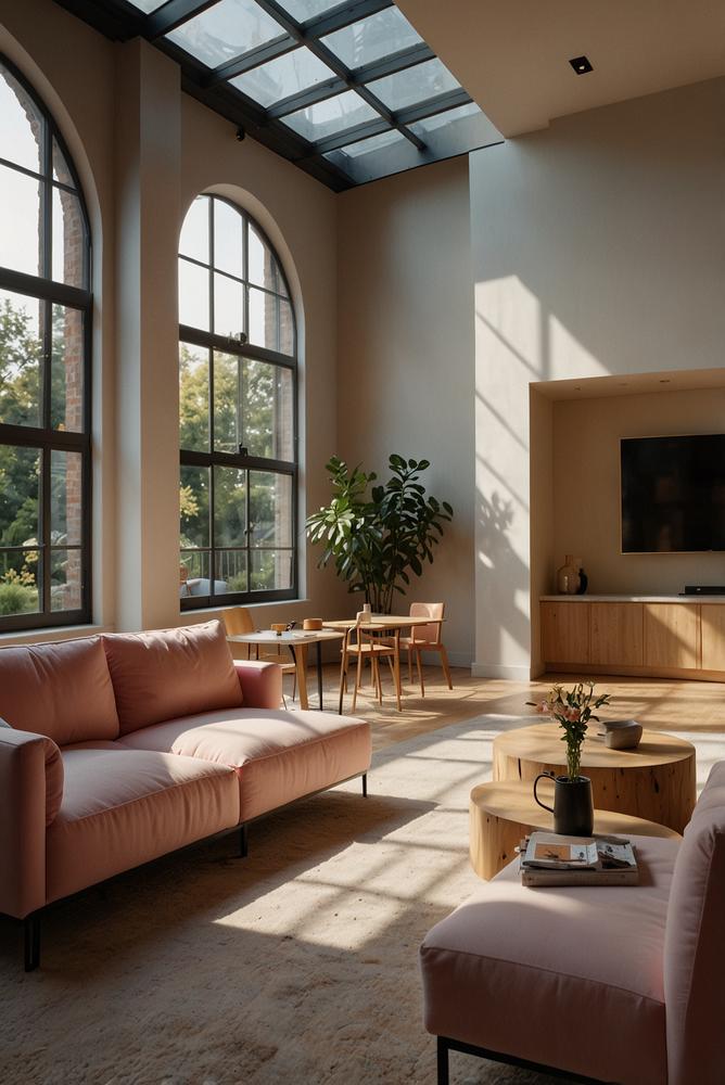 Helle und stilvolle Hybrid-Geburtstagsfeier mit Livestream