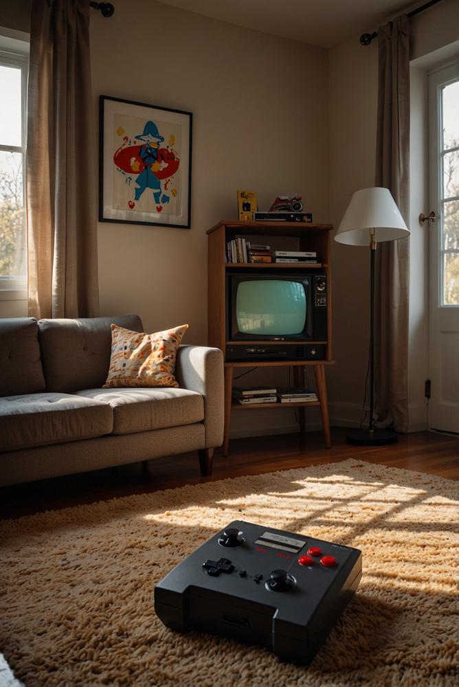 Gemütlicher Retro-Spiel- und Filmabend mit klassischen Spielen