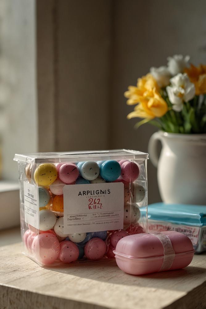 Notfall- und Allergie-Kit für Oster-Sonntag in hellem Raum