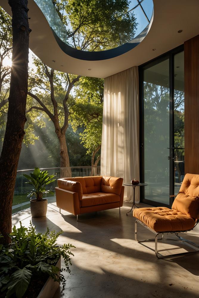 Heller separater Raucherbereich für Karnevalsparty